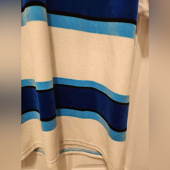 Supreme Stripe Velour Polo - Picture 3 of 5